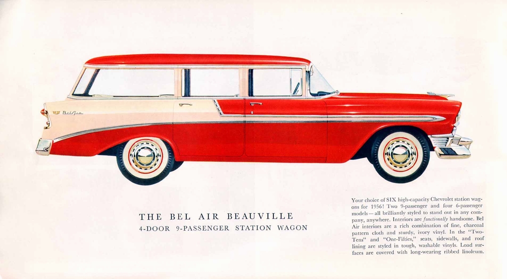 1956 Chevrolet Prestige Brochure Page 13